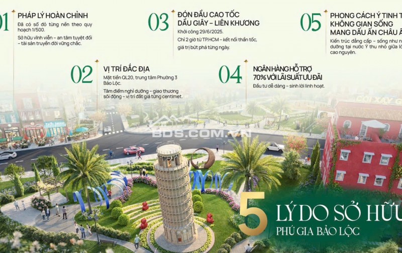 Mở bán Phú Gia Bảo Lộc – Vị trí đẹp, giá đầu tư với chiết khấu lên đến 8% Siêu hấp dẫn