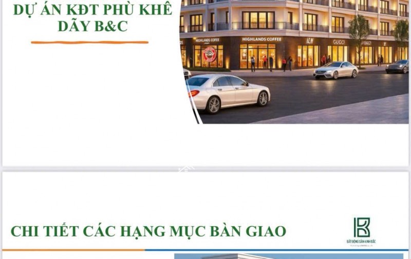chính chủ bán shophouse kdt Phù Khê sổ đỏ kinh doanh ngay 0949809503