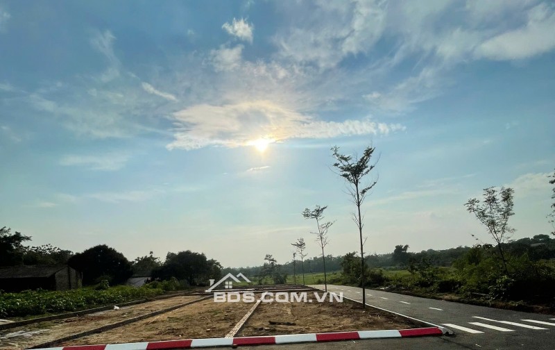 Chính chú bán lô đất nền 100m2 sổ đỏ chính chủ full thổ cư suối hai - ba vì - hà nội . giá 1,35ty có thương lượng