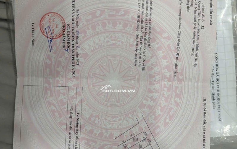 Chính chủ cần bán 50m lô góc ô tô hoa hậu Bắc Thượng - Nội Bài - Sóc Sơn