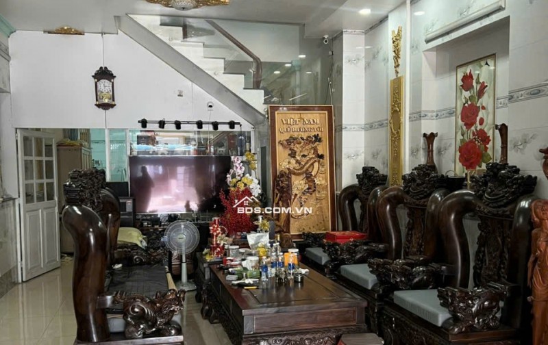 SÁT MẶT TIỀN  PHÚ THỌ HÒA, TÂN PHÚ: 82M2, 2 TẦNG, 3PN, CHỈ NHĨNH 8 TỶ ,SỔ HỒNG RIÊNG - SANG TÊN NHANH