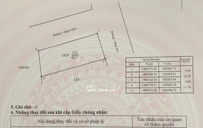 4 LÔ LIỀN KỀ MẶT TIÊN ĐƯỜNG ĐẶNG NGUYÊN CẨN
Cách đại lộ Võ Nguyên Giáp 300m GIÁ CHỈ 1TY480