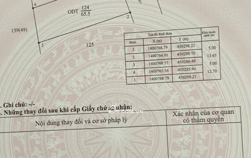 4 LÔ LIỀN KỀ MẶT TIÊN ĐƯỜNG ĐẶNG NGUYÊN CẨN
Cách đại lộ Võ Nguyên Giáp 300m GIÁ CHỈ 1TY480