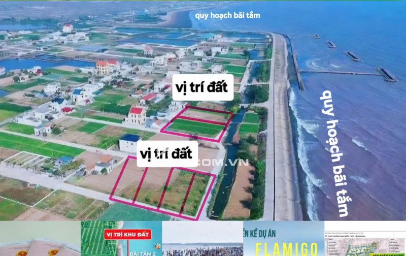 BÁN ĐẤT MẶT BIỂN QUẤT LÂM – MẶT BÃI TẮM