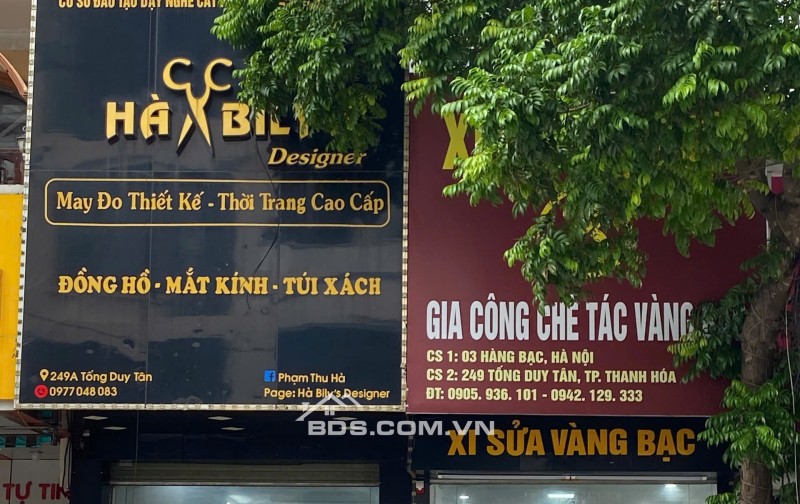 Bán nhà mặt đường Lê Hoàn - Cao Thắng - Tống Duy Tân