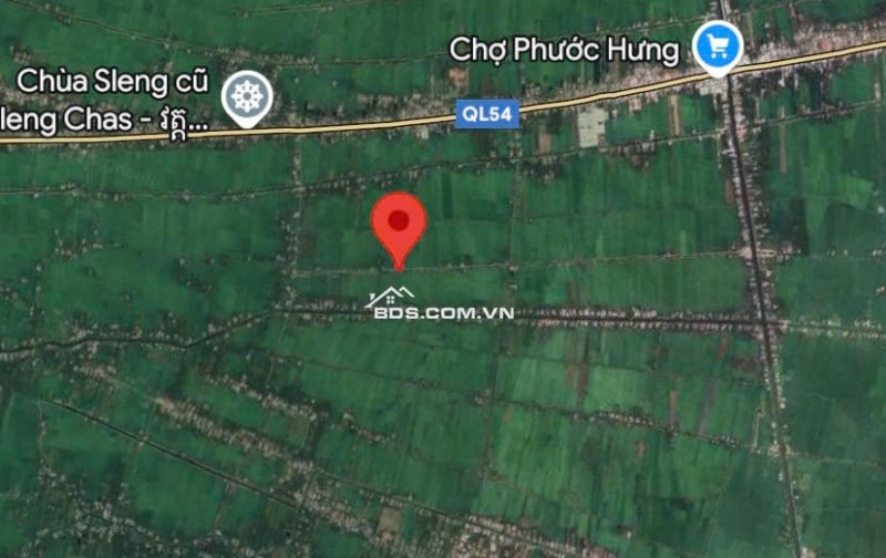 10 công giá 135 triệu 1 công có 2 công nền trồng dừa còn lại lúa. ấp bến chùa,Xã Phước Hưng Trà cú Trà Vinh (cũ)