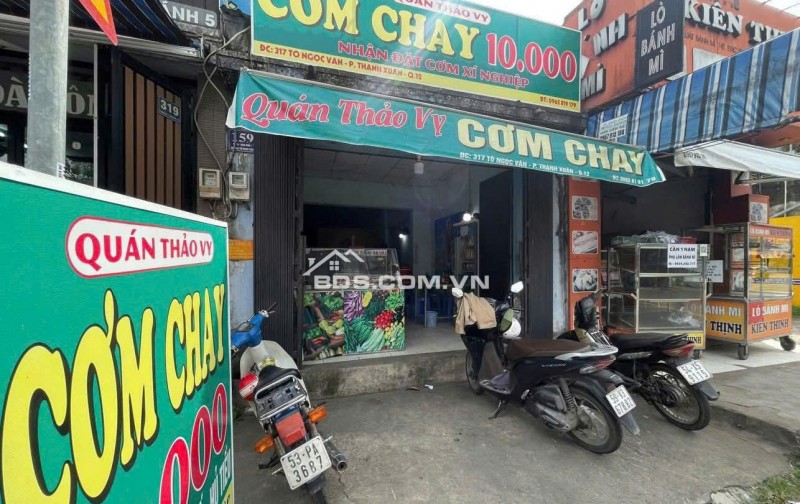 Quận 12 ! Sang Quán Cơm Chay, MT 317 Tô Ngọc Vân, Thạnh Xuân, Tel : 0965819179 ( Chính chủ )