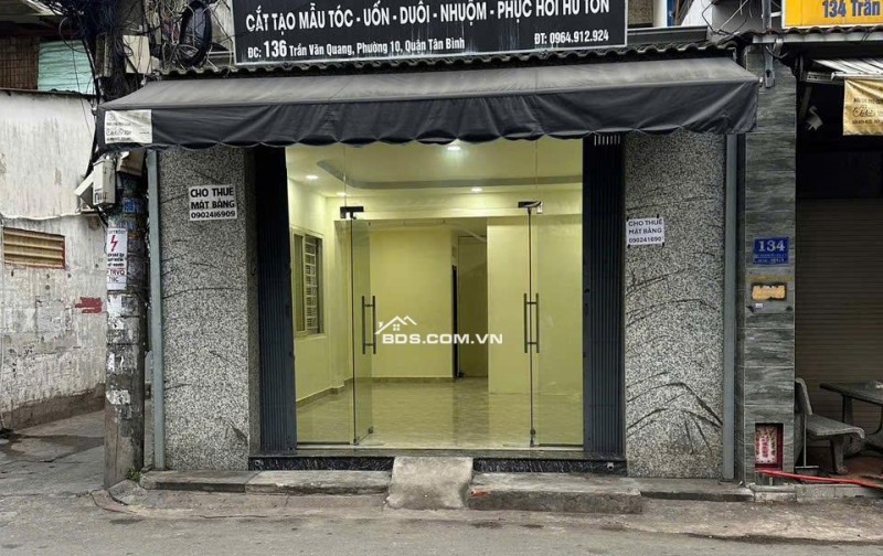 MẶT TIỀN KINH DOANH CỰC VÍP - LÔ GÓC - GẦN CHỢ TRẦN VĂN QUANG - VỪA CHO THUÊ VỪA KHAI THÁC CHDV.