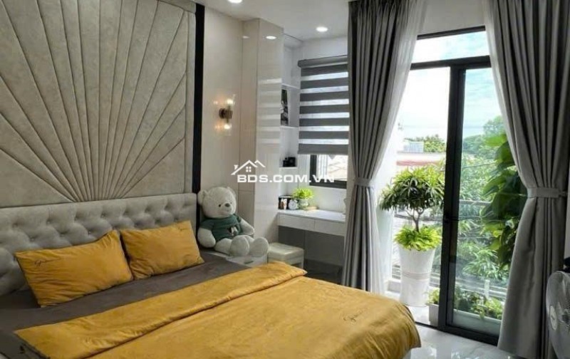 HẺM XE HƠI - NƠ TRANG LONG - P13 - 60M2 - 4 TẦNG - 4PN - SỔ VUÔNG - HOÀN CÔNG - TẶNG NỘI THẤT -  8TỶ 6