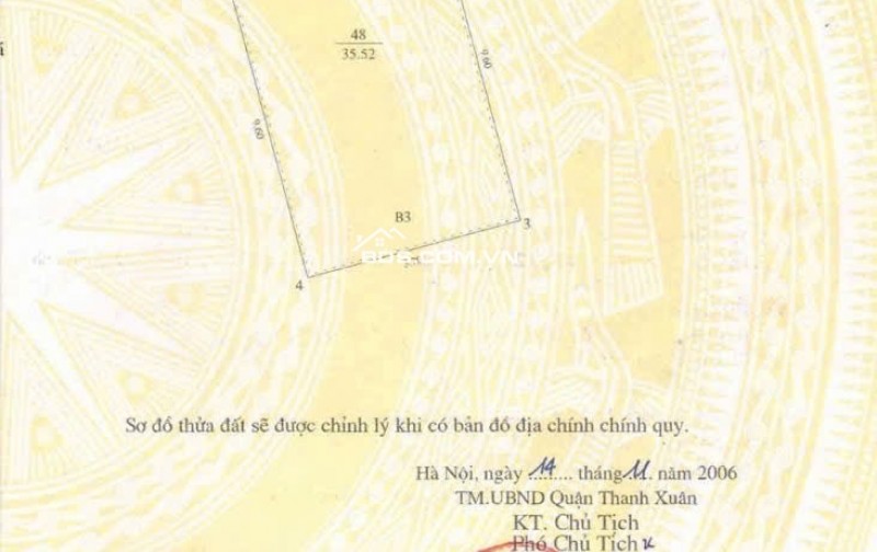 NHÀ MẶT PHỐ TRUNG TÂM QUẬN THANH XUÂN. 36x4T