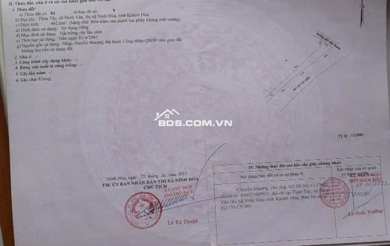 CHÍNH CHỦ BÁN ĐẤT MẶT BIỂN NINH VÂN – NINH HÒA, KHÁNH HÒA