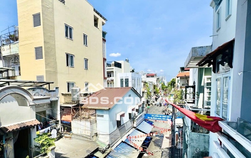 35 Triệu: thuê nguyên căn Quận 1 TRẦN KHÁNH DƯ- xe hơi trong nhà- 5m Ngang 5 tầng nhiều cửa sổ lớn