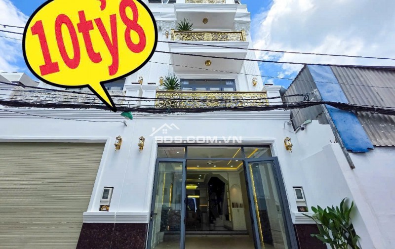 Bán nhà 4 tầng thang máy mặt tiền Huỳnh Tấn Phát Nhà Bè – gần Phú Mỹ Hưng Quận 7