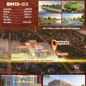  [CĂN SIÊU PHẨM – BM15-02] 
 Vị trí ĐẮC ĐỊA – Đối diện BBQ Park, vài bước ra Spring Park & khu thể thao ngoài trời.