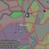 Đầu tư đất phân lô Hoà Lạc - Sổ đỏ sẵn giao dịch - Giá tốt