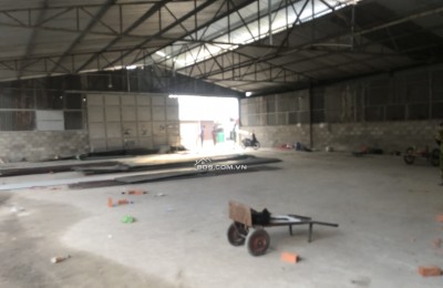 Nhà xưởng cho thuê 1300m2 Tô Ngọc Vân Quận 12