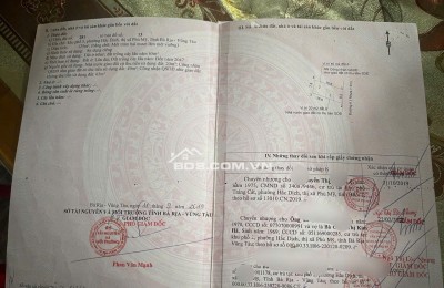 Bán nhà mặt tiền đường nhựa ngay chợ Hắc Dịch - Phú Mỹ