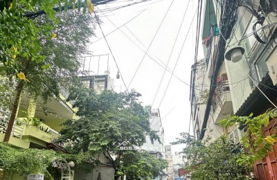CHO THUÊ NGUYÊN CĂN MỚI TINH - HẺM OTO  KHU VIP HẺM 386/ LÊ VĂN SỸ QUẬN 3 - VỪA Ở + KD ĐA NGÀNH NGHỀ - DTSD 84M - 2 TẦNG - 2 MÁY LẠNH - 3PN - GIÁ