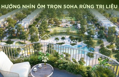 Bán căn hộ 3PN Eco Retreat Long An, view BT Đảo, có vườn mây, chỉ 4.6 tỷ, TT 25% nhận nhà.