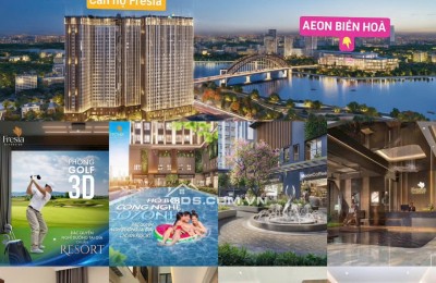 Căn hộ ven sông Biên Hoà fresia