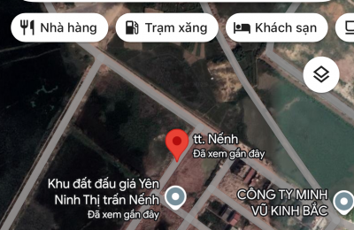 Bán lô LK8 Đấu giá Yên Ninh, Việt Yên, Bắc Giang