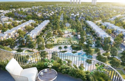 Căn hộ 3 PN Eco Retreat có vườn mây tầng trung toà S2 Sky Retreat, view biệt thự đảo
