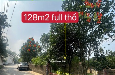 128m2 full thổ cư, trục chính Trại Láng - Cổ Đông - Sơn Tây - Hà Nội. chỉ nhỉnh 3 tỷ. lh 0946377868 Hoàng Thương land