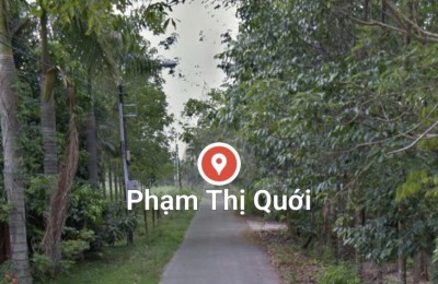 Cần bán gấp đất tại mặt đường nhựa Phạm Thị Quới (LG 12m), Phú Mỹ Hưng; Củ Chi, Hồ Chí Minh.
