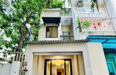NHÀ ĐẸP 4 TẦNG ( 4 x 11 ) - HẼM XE HƠI 6M - GẦN NGÃ 4 PHÚ NHUẬN - KHU PHAN XÍCH LONG -  10 TỶ 380 ( TL )