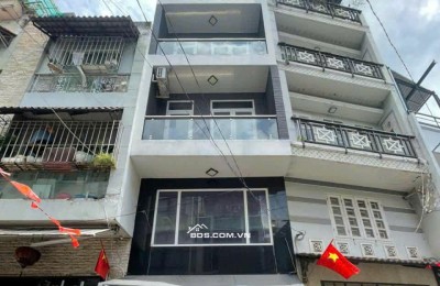 HẺM XE TẢI - PHẠM VĂN ĐỒNG , BÌNH THẠNH ,  XE HƠI NGỦ TRONG NHÀ-NHÀ MỚI 5 TẦNG 8.5 TỶ