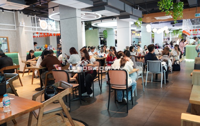 WIYO COMPLEX – FOOD COURT TRUNG TÂM THE GLOBAL CITY, NHIỀU CHÍNH SÁCH HỖ TRỢ - GIÁ THUÊ CHỈ TỪ 20 TRIỆU/THÁNG