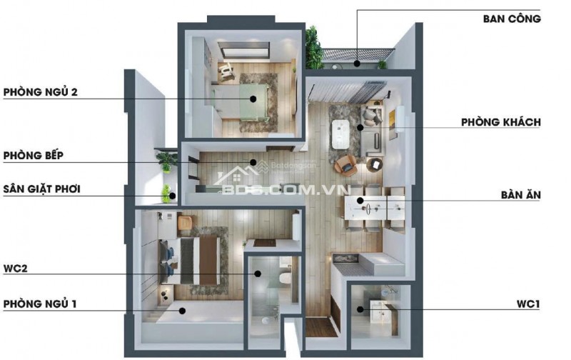 Bán gấp Căn 2PN Mia Center Point View Biển, Tầng Cao, Đẹp Thoáng Hàng Hiếm. SĐT 0975691 475
