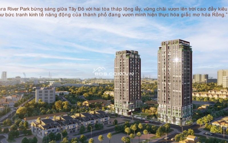 Căn hộ cao cấp 2pn 70m2 1tỉ 250 Cara River Park