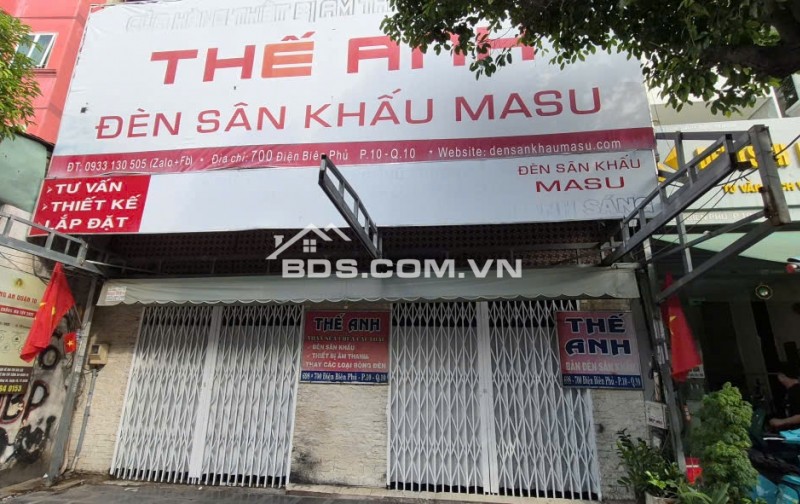 Siêu phẩm 2 căn đôi 698 - 700 Điện Biên Phủ Q10 cho thuê gấp