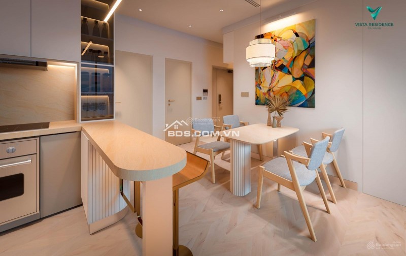 Bán gấp căn 2PN Vista Residence, trung tâm thành phố Đà Nẵng, full nội thất