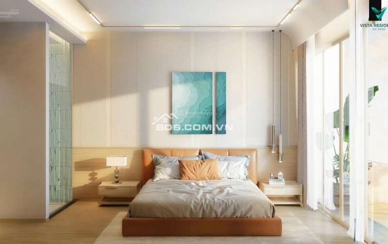 Bán gấp căn 2PN Vista Residence, trung tâm thành phố Đà Nẵng, full nội thất