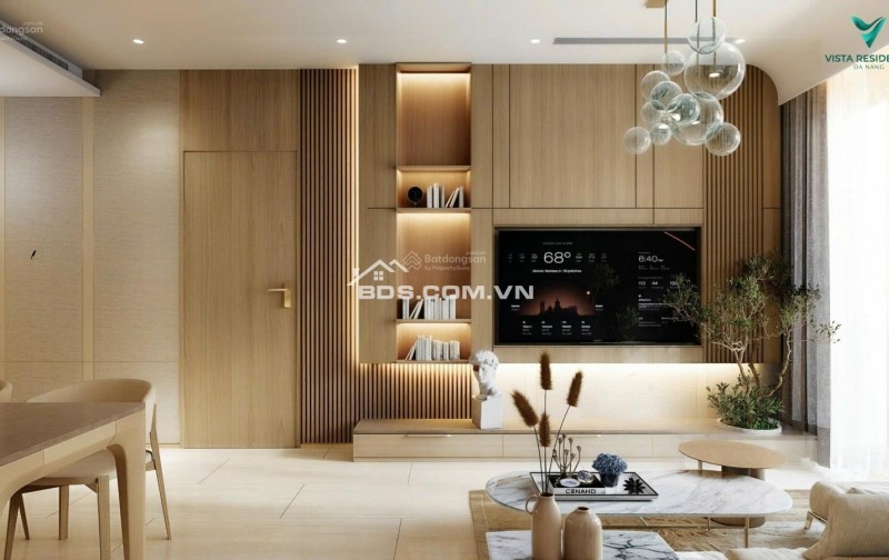 Bán gấp căn 2PN Vista Residence, trung tâm thành phố Đà Nẵng, full nội thất