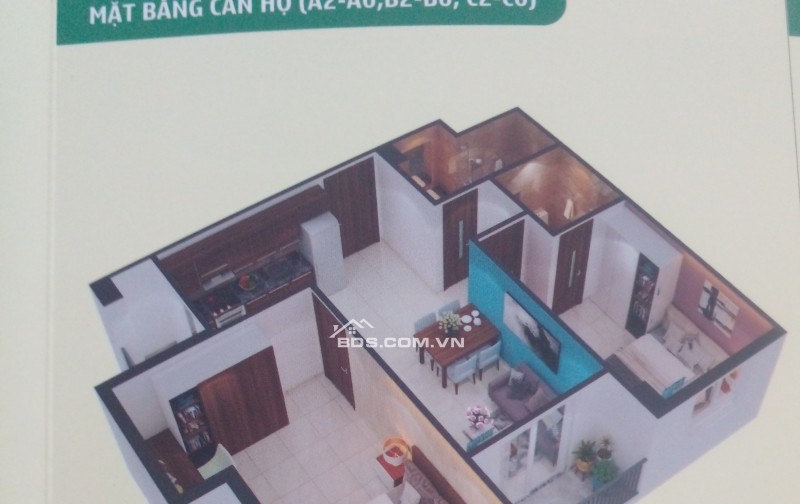 Trả trước 350tr, góp 6tr/tháng nhận ngay căn hộ 2 phòng ngủ Mỹ Tho