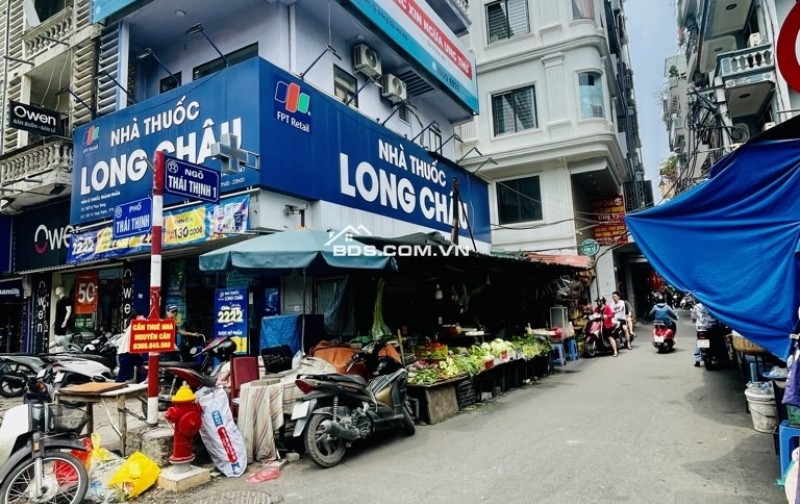 Bán Nhà Thái Thịnh – 43m² + Sân 8m, 4 Tầng, Ngõ Nông Gần Phố – Giá 10.8 Tỷ  Nội dung: