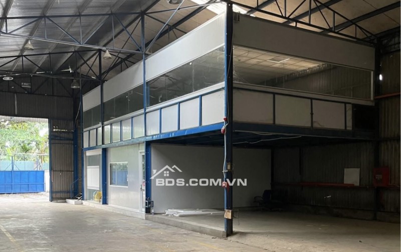 Cho thuê nhà xưởng 2100m2 Nhị Bình Hóc Môn
