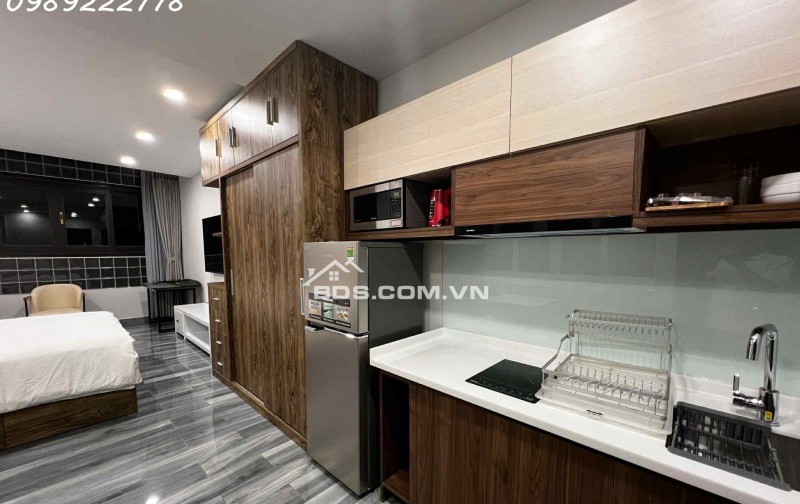 BÁN NHÀ MẶT TIỀN ,P VÕ THỊ SÁU QUẬN 3 - CHDV CAO CẤP -   CON GÀ ĐẺ TRỨNG VÀNG - 4X28.5M - 1 HẦM ,TRỆT ,LỬNG,6 LẦU. MT 64