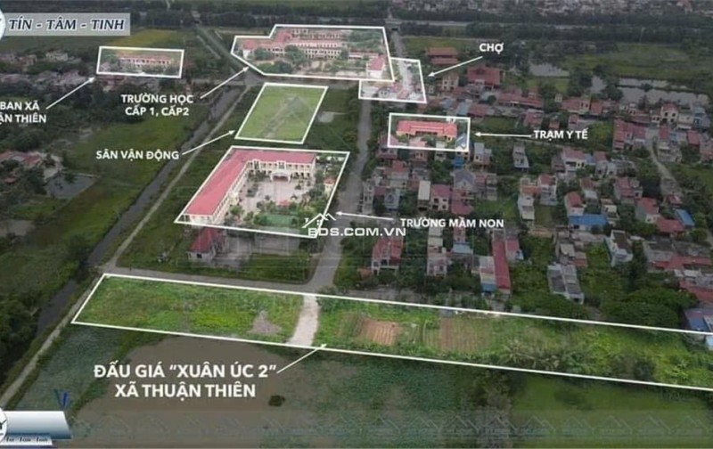 1.5x tỷ - 104m2 đất đấu giá Xuân Úc 2 Thuận Thiên Zalo 0567222555