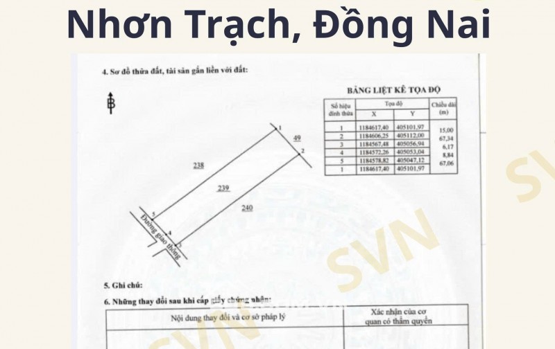  PHÁ ĐỈNH SINH LỜI – ĐẤT NỀN LONG TÂN, NHƠN TRẠCH 
