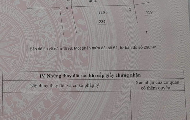 BÁN ĐẤT LA KHÊ, HÀ ĐÔNG – 40.4M², SỔ ĐỎ CHÍNH CHỦ