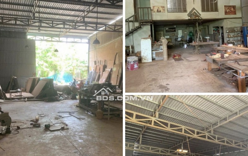 Cho thuê nhà xưởng 400m2 kè rạch Thạnh Lộc Quận 12