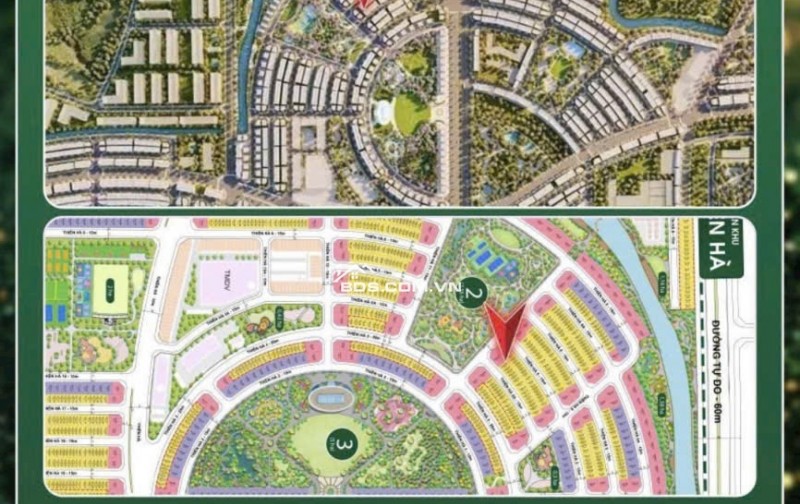 Dự án Vinhome golden city , phân khu Thiên Hà , phân khu chiếm nhiều công viên nhất dự án