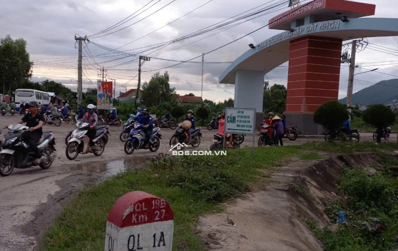 ĐẤT VÀNG mặt tiền QL19B đối diện cụm CÔNG NGHIỆP CÁT NHƠN, Phù Cát, VỊ TRÍ ĐẮC ĐỊA
