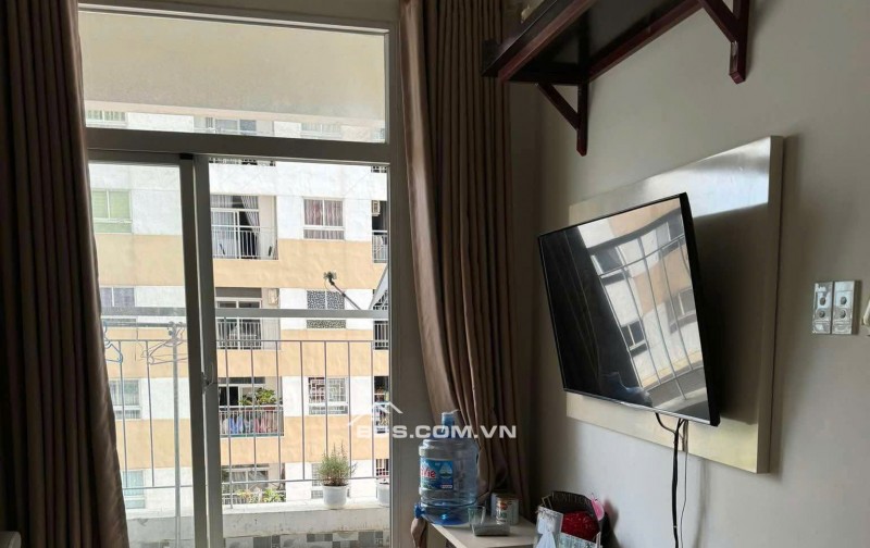 Chung cư Hoa Sứ, P7, Phú Nhuận, 75m3, 2 PN, Nội thất, 12tr/tháng