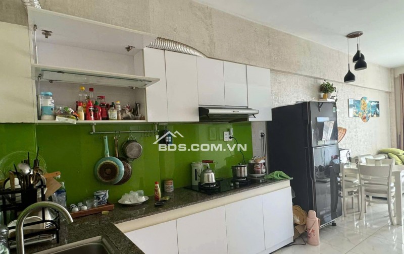 Chung cư Hoa Sứ, P7, Phú Nhuận, 75m3, 2 PN, Nội thất, 12tr/tháng