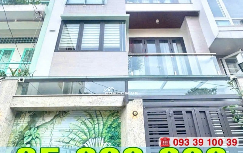 35 Triệu: nguyên căn MẶT TIỀN Phan Đăng Lưu- Ngang 6m cao 4 Tầng 4 Phòng FULL nội thất. 0933910039